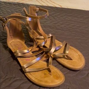 Strapped sandals